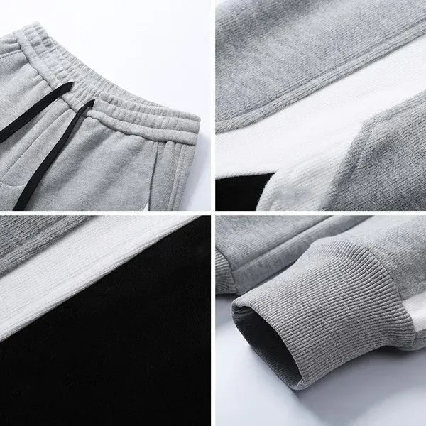 Spade K Vibes Joggingbroek | Urban Match zwarte en grijze broek