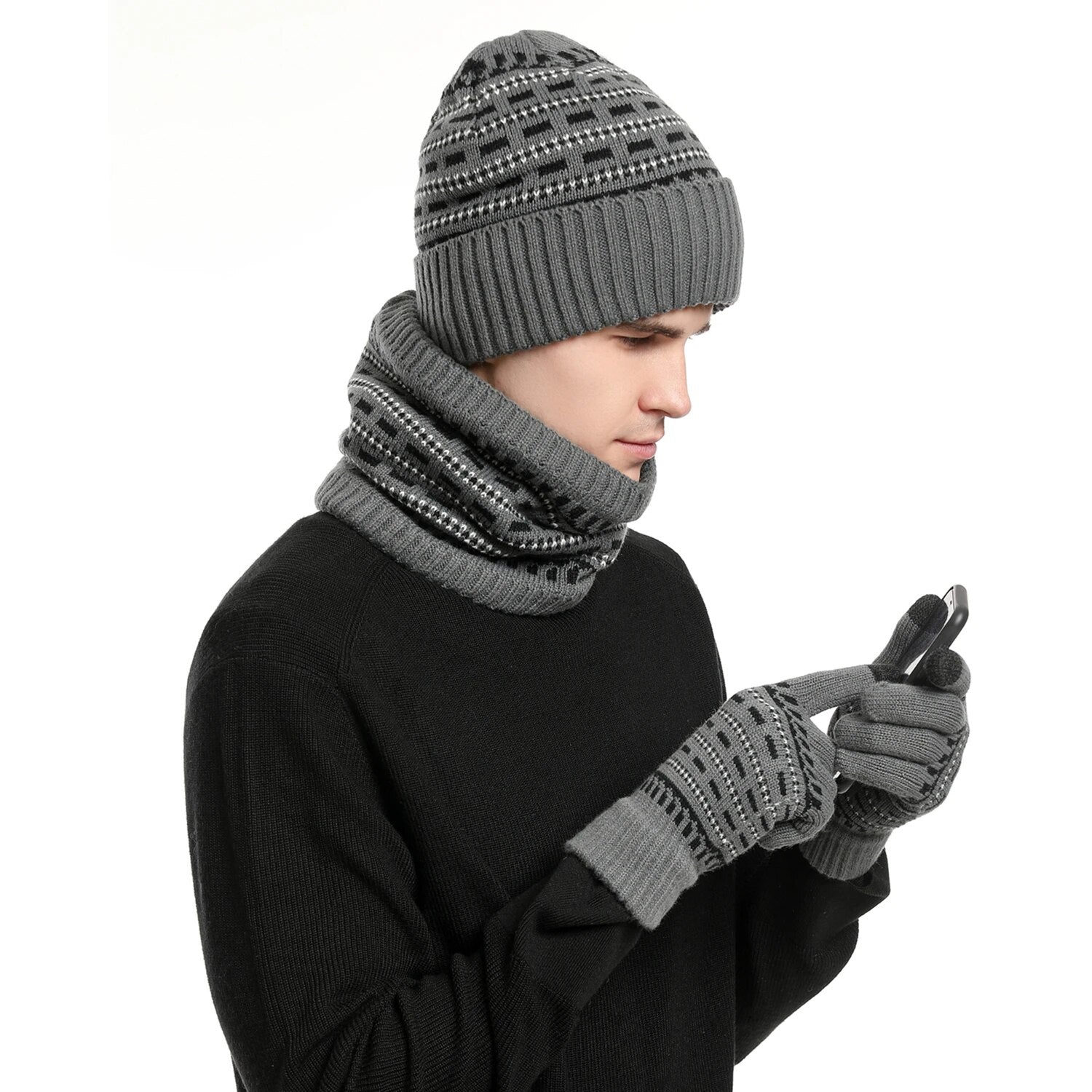 3-Delige Winterset | Warme en stijlvolle set voor een warme winter!