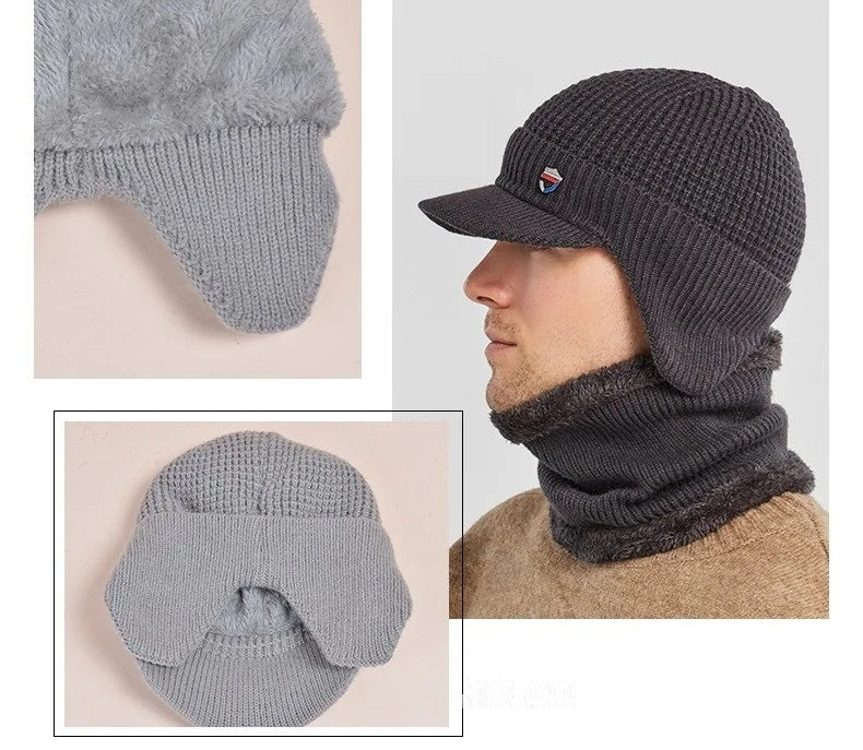 PlushBlend Muts | Trendy muts met klepdesign