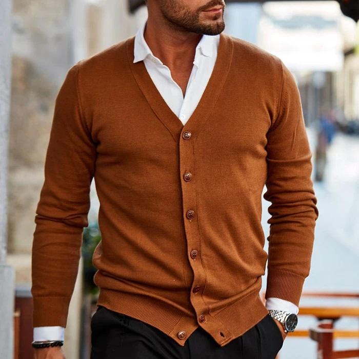 Casual Heren Cardigan - Elias