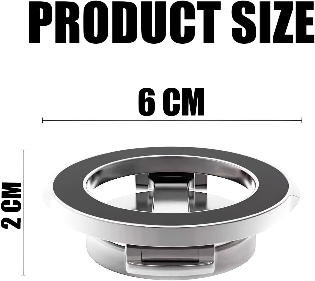 360° Opvouwbare Magnetische Telefoonhouder voor de Auto - Sterk & Verstelbaar