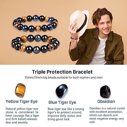 Triple Protection Kralenarmband | Stoer met betekenis