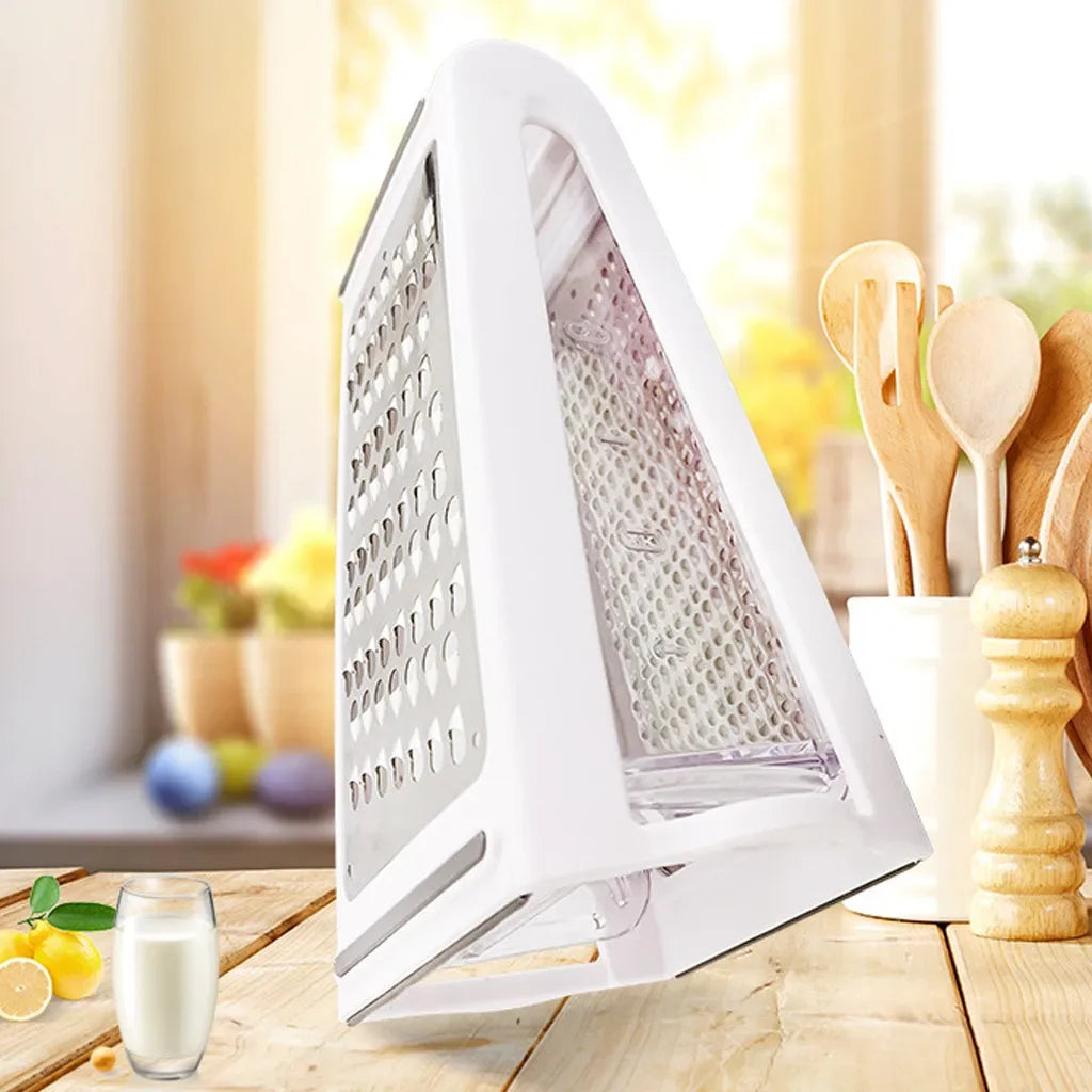 Dubbelzijdige keukenrasp met opvangbak - GratoRasp