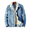 Heren Denimjas met Warme Fleecevoering – Tobias