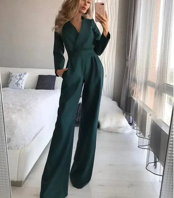 Stijlvolle Jumpsuit met Lange Mouwen - Sophie
