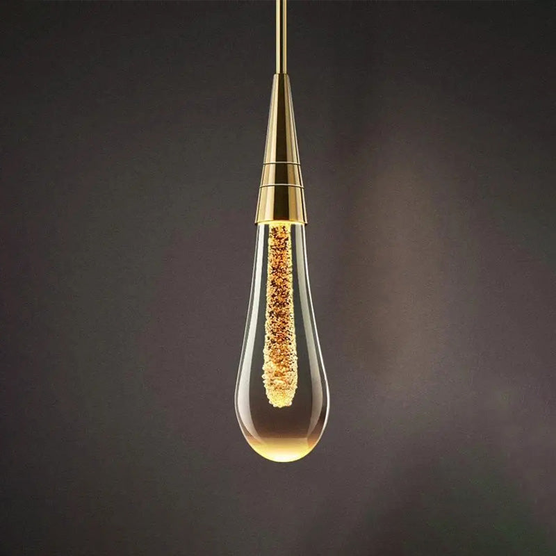 Wandlamp in Druppelvorm met Warme Gloed - Solena