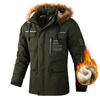 Winterparka met Fleecevoering | Winddicht jack met capuchon