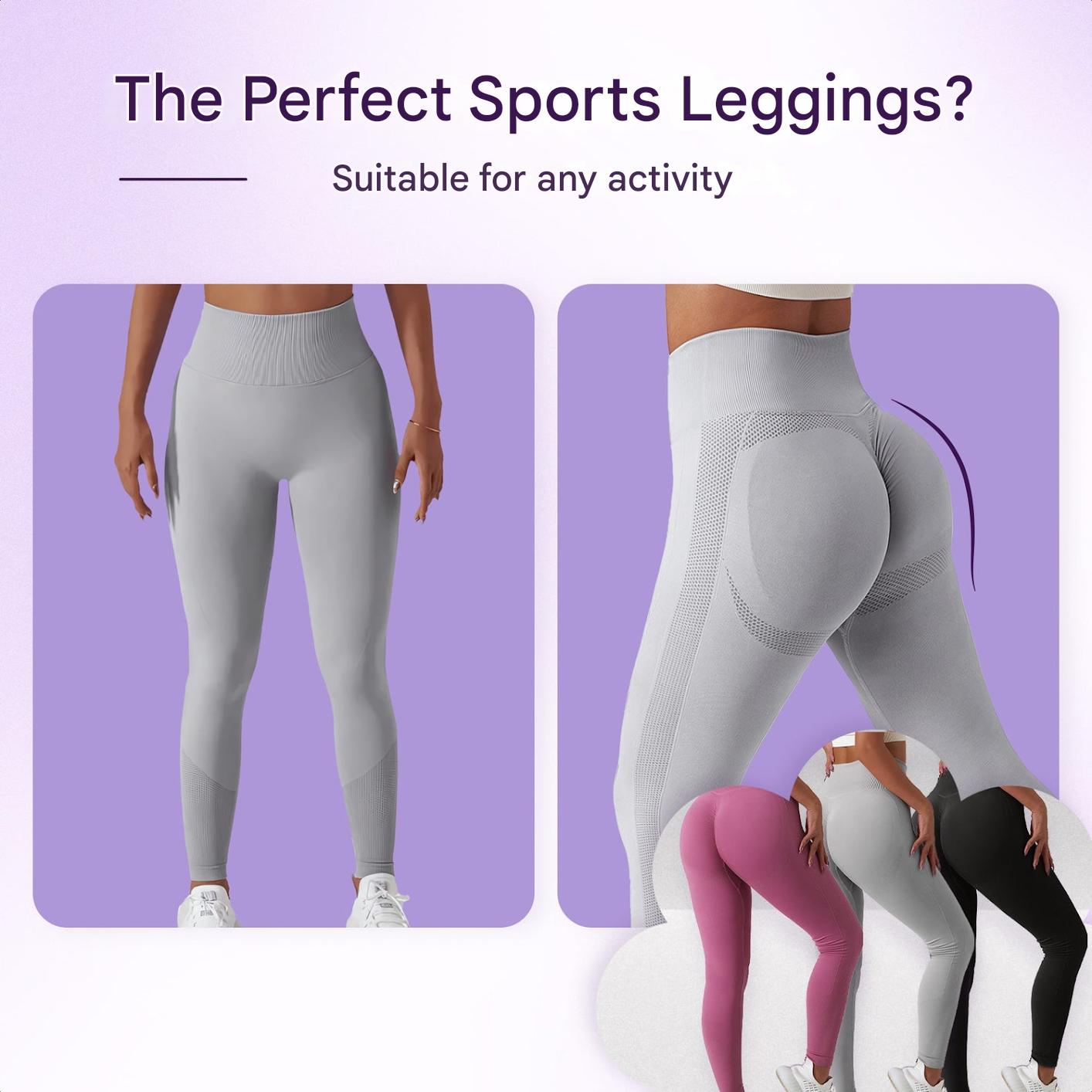 High Waist Dames Sportlegging – FlexFit