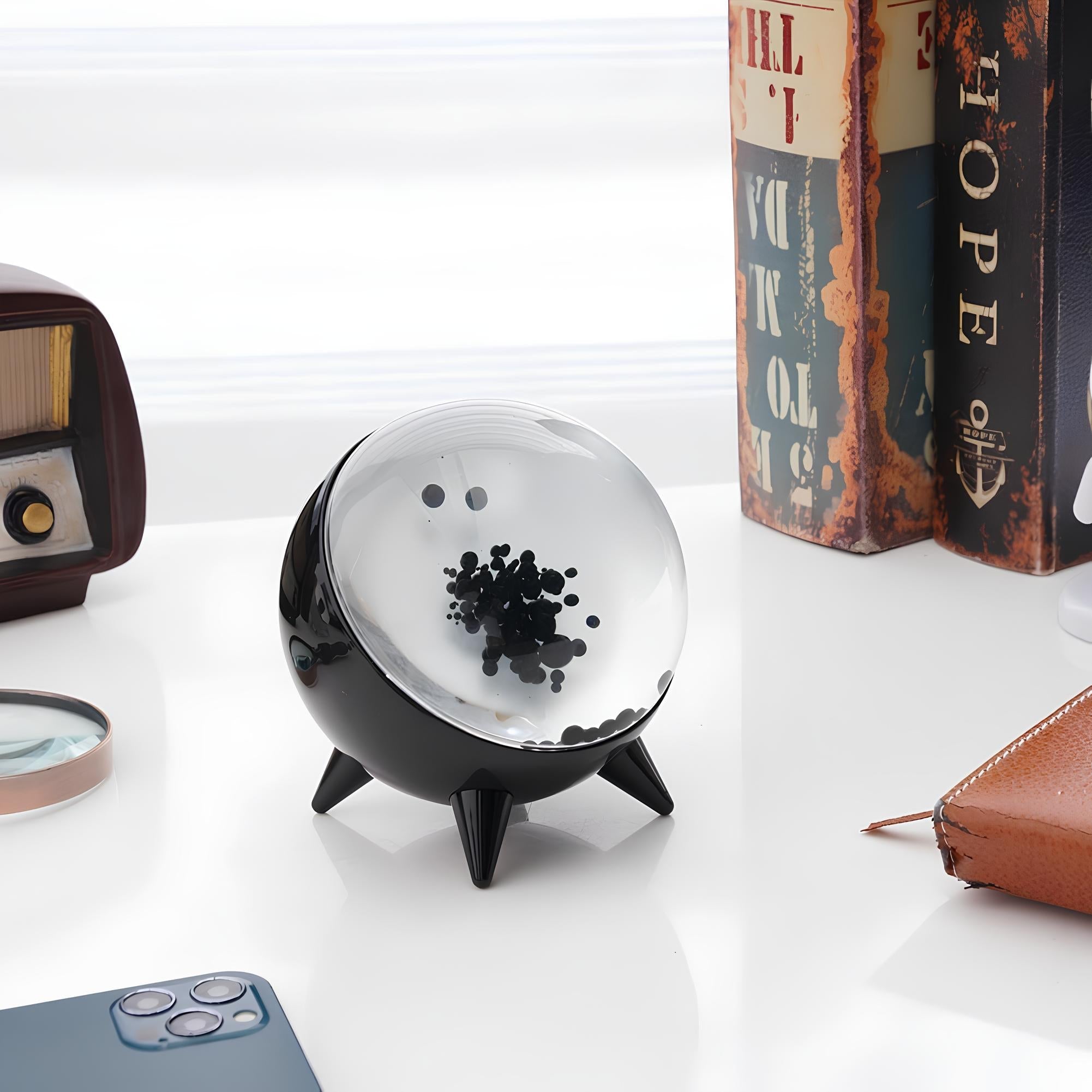 Muziek-Reactieve Ferrofluid Display - MagnePulse