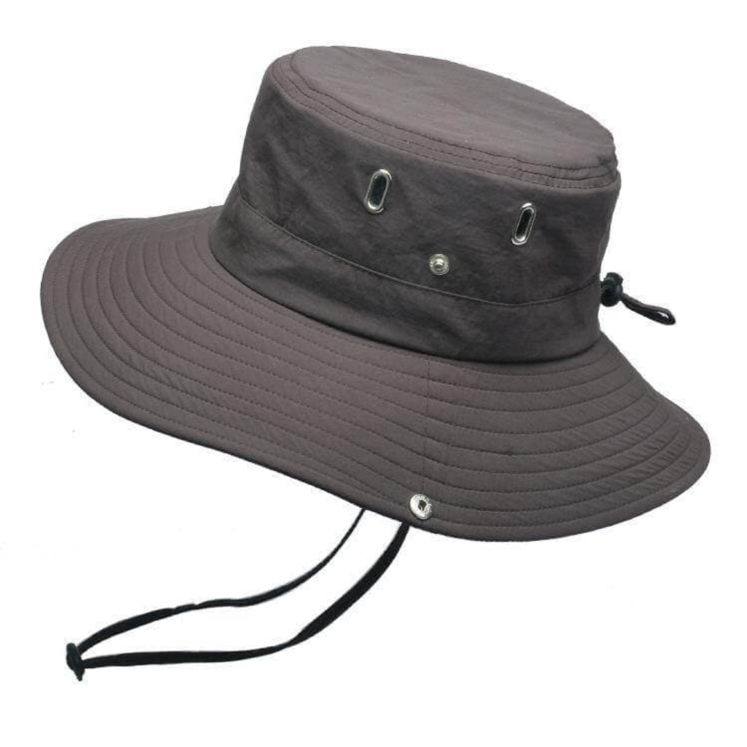 Waterafstotende outdoor bucket hat met UV-bescherming – ShieldFlex Pro