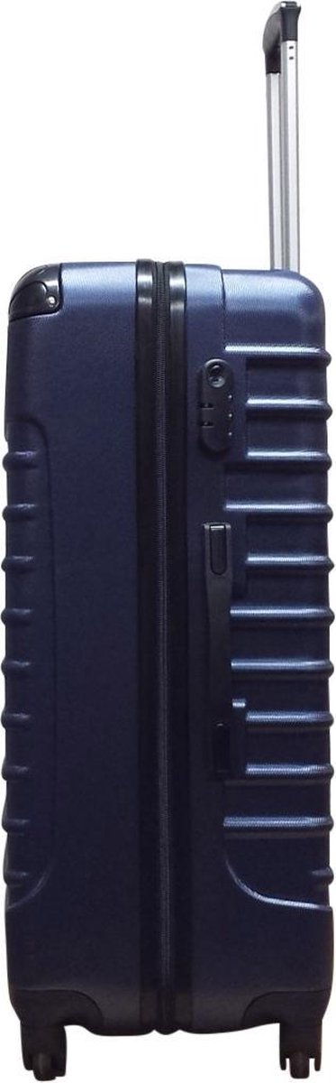 2-Delige Donkerblauwe Hardcase Kofferset – Monaco