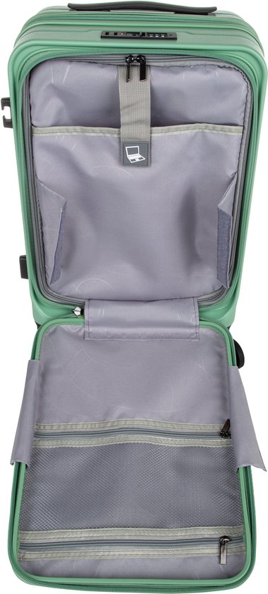 Hardshellkoffer met laptopvak – Wenen