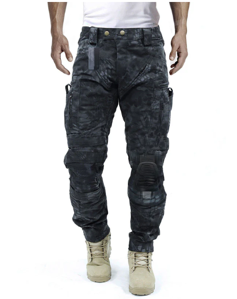 Functionele Heren Cargo Broek met Kniebescherming – Bram