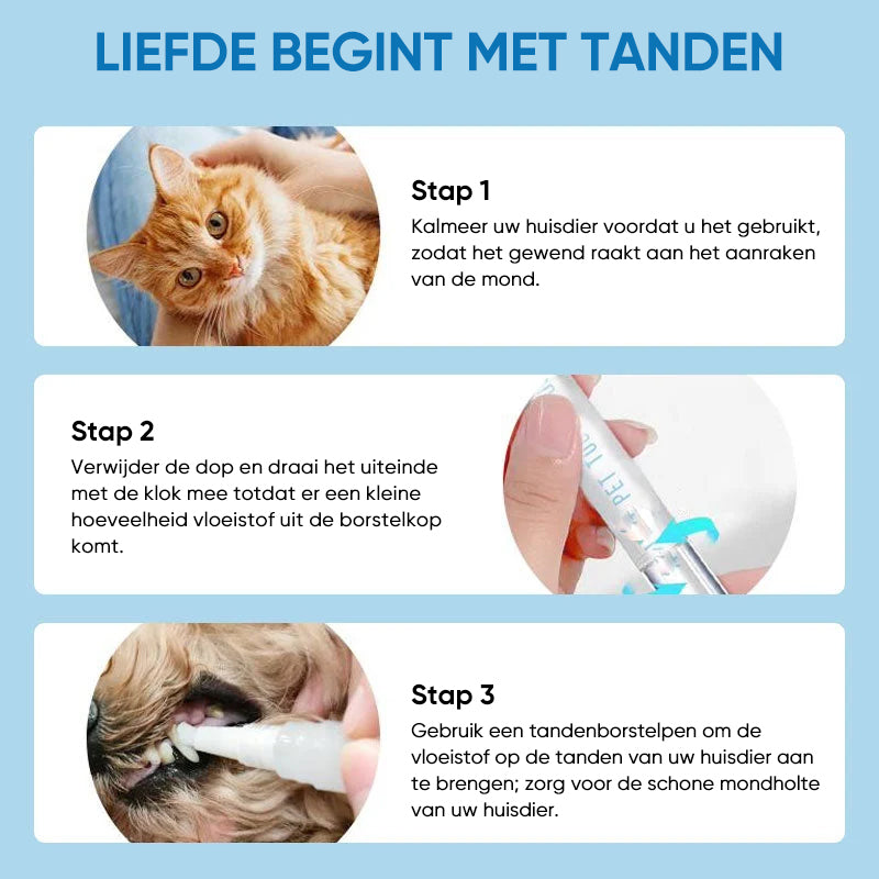 Huisdier Tandenborstel Pen - PetSmile