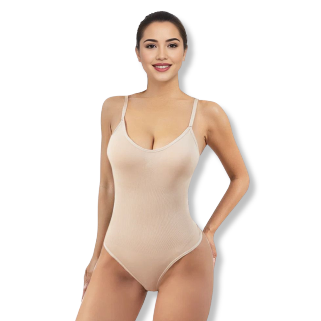 Corrigerende Naadloze Bodysuit String – SculptEase