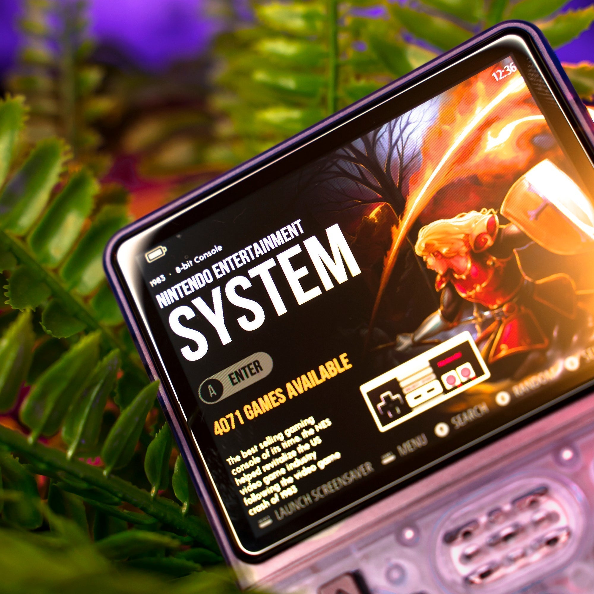 Compacte Retro Gameconsole – PixelPlay Pocket