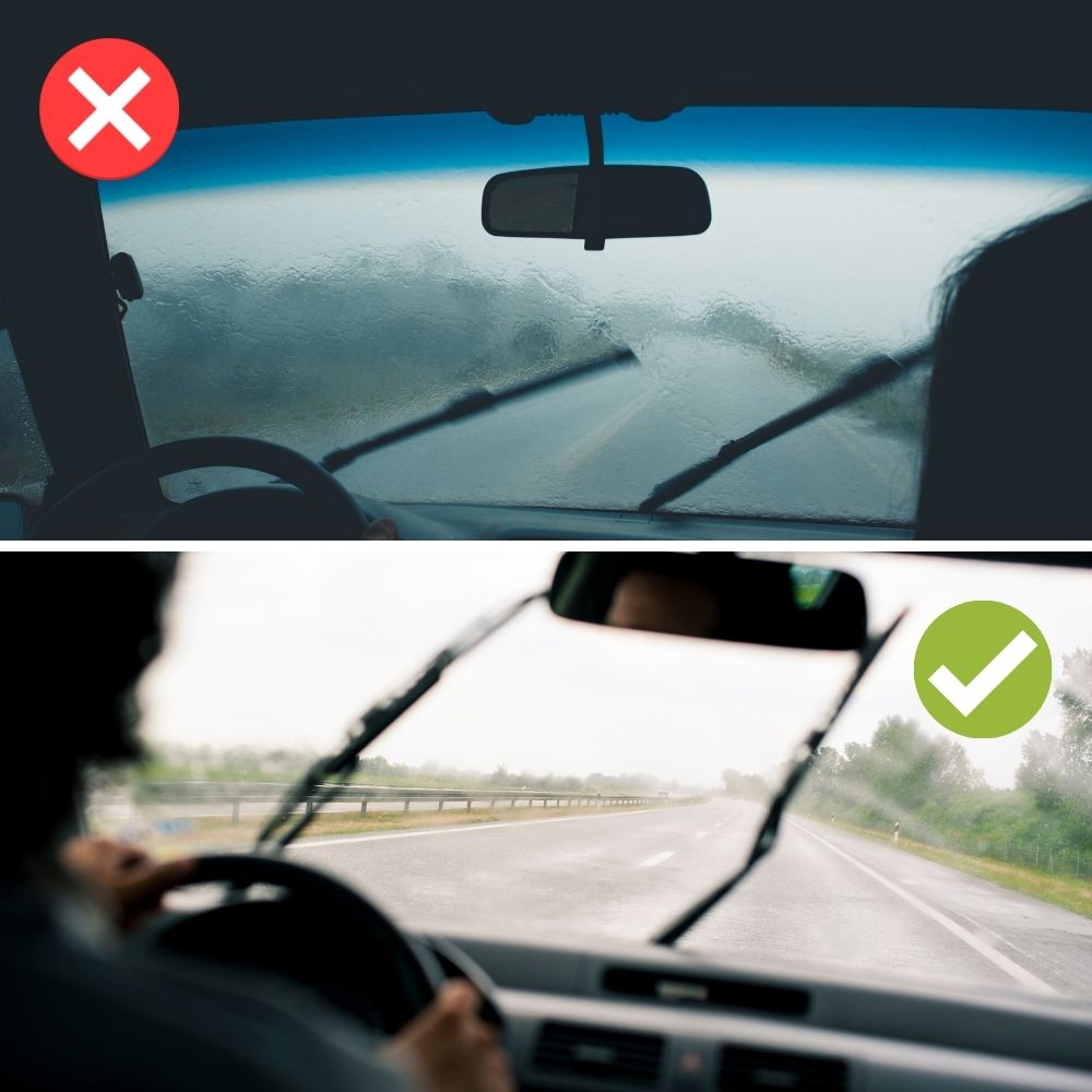 Waterafstotende Autoruit Coating - Rainexel