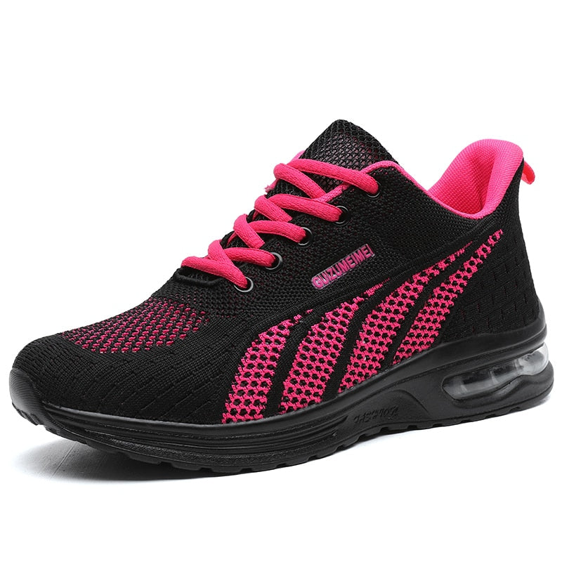 GlideMotion Run | Ergonomische Sneaker met Dempende Hak voor Dames