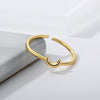 Minimalistische Halvemaan Ring - Nova