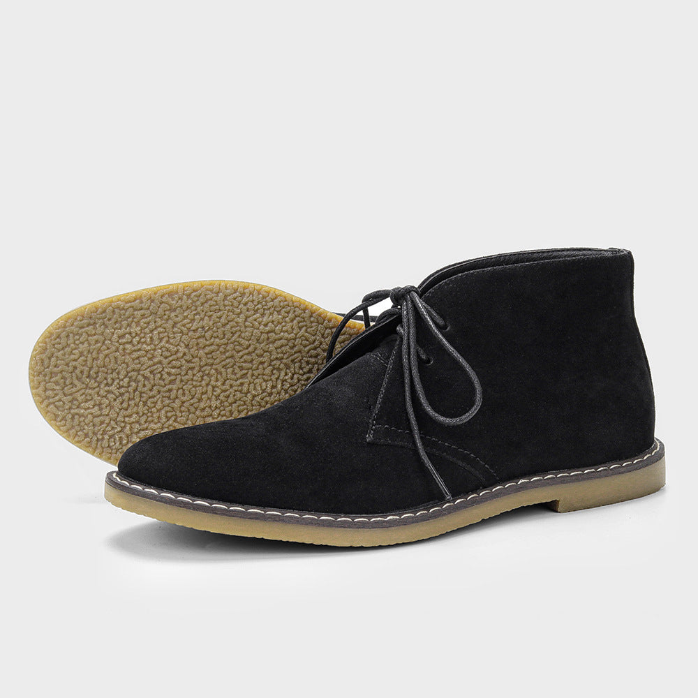 Tijdloze Desert Boots in Vintage Stijl voor Heren - Hugo