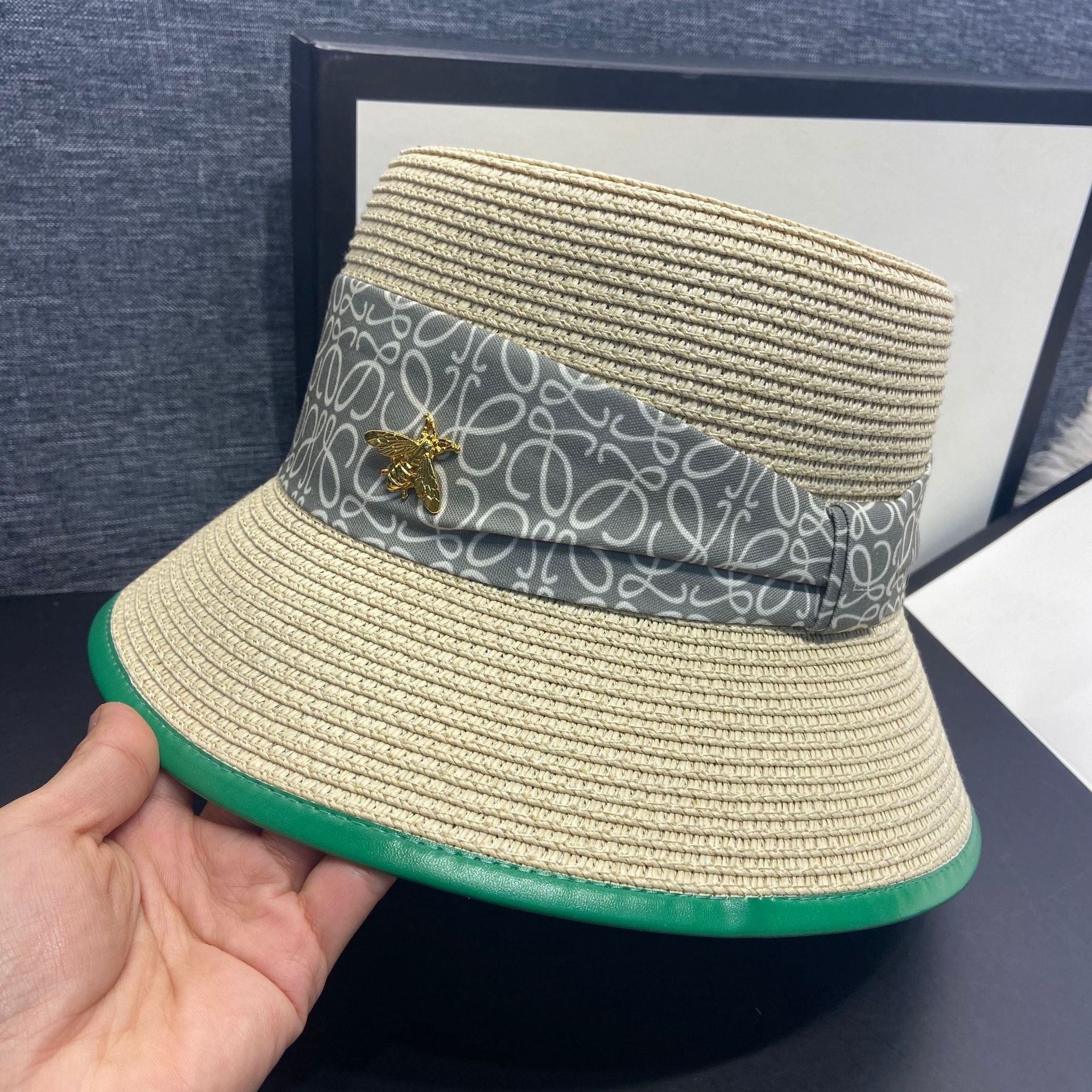 Stijlvolle dames zomerhoed met strikdetail – RibbonShade