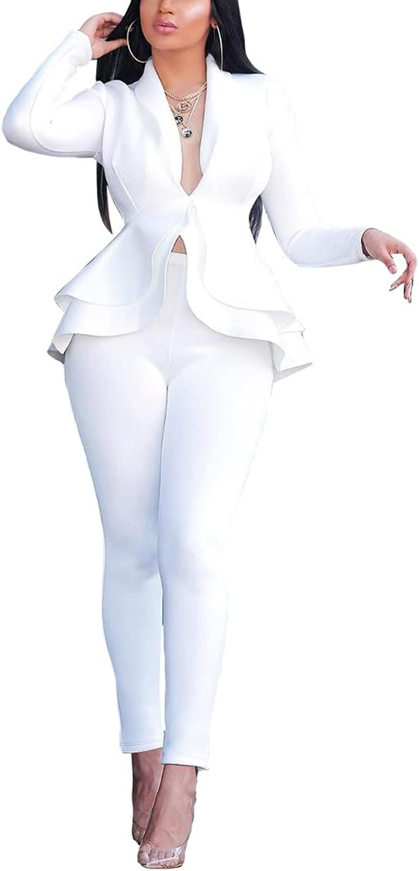 Blazer en Broek Set - Faylinn