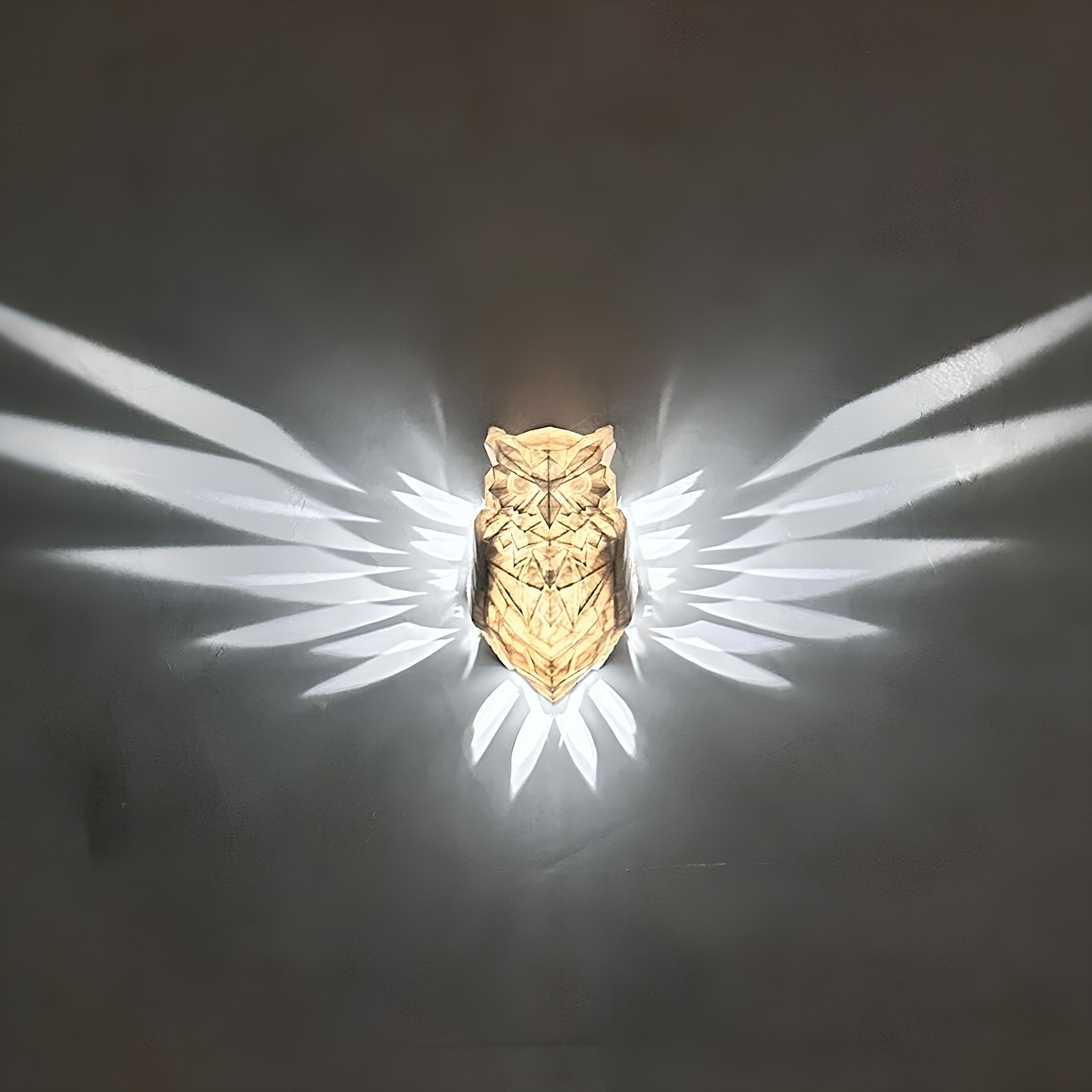 Verlichte Vleugels Wandlamp - LumaWings