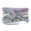 Turkoois Heling en Bescherming Wikkelarmband - Selina
