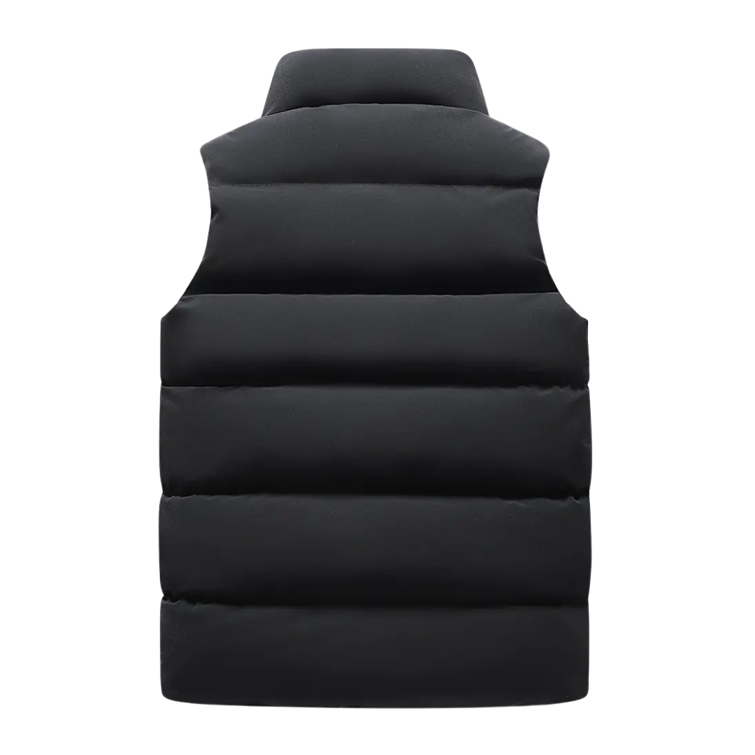 Heren Thermo Bodywarmer gevoerd met staande kraag – Arne