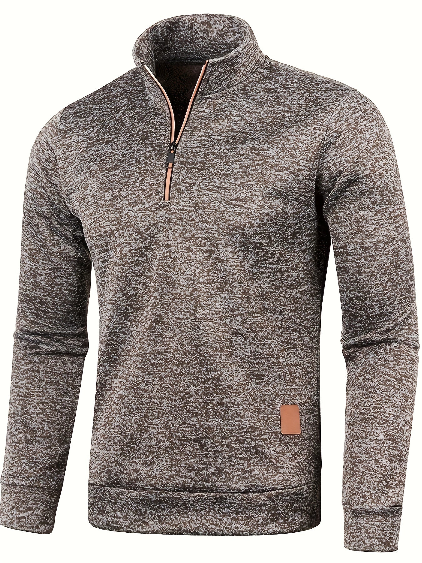 Heren Pullover met Halsrits voor Herfst & Winter – Matteo