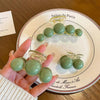 Groene Parel Haarclip - Liana