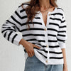 Gestreept Dames Herfstvest – Leona