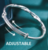 Gedraaide Zilveren armband