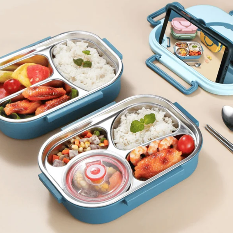 Roestvrijstalen Thermo-Lunchbox - SteelLunch