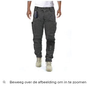 Functionele Heren Cargo Broek met Kniebescherming – Bram