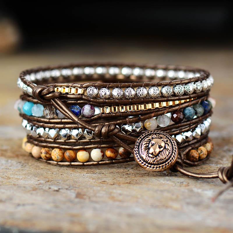 Aardende Helende Wikkelarmband - Terran Harmony