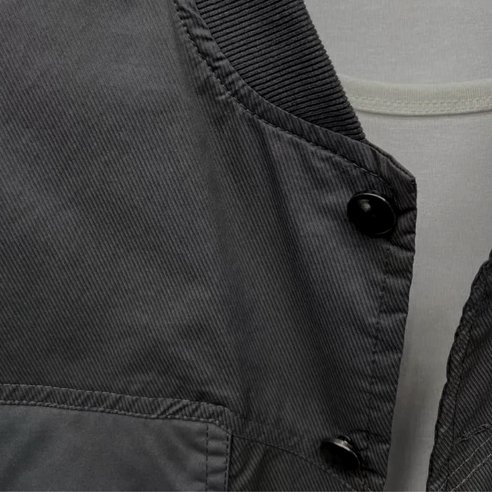 Zwarte Moderne Jas voor Heren - Elliot