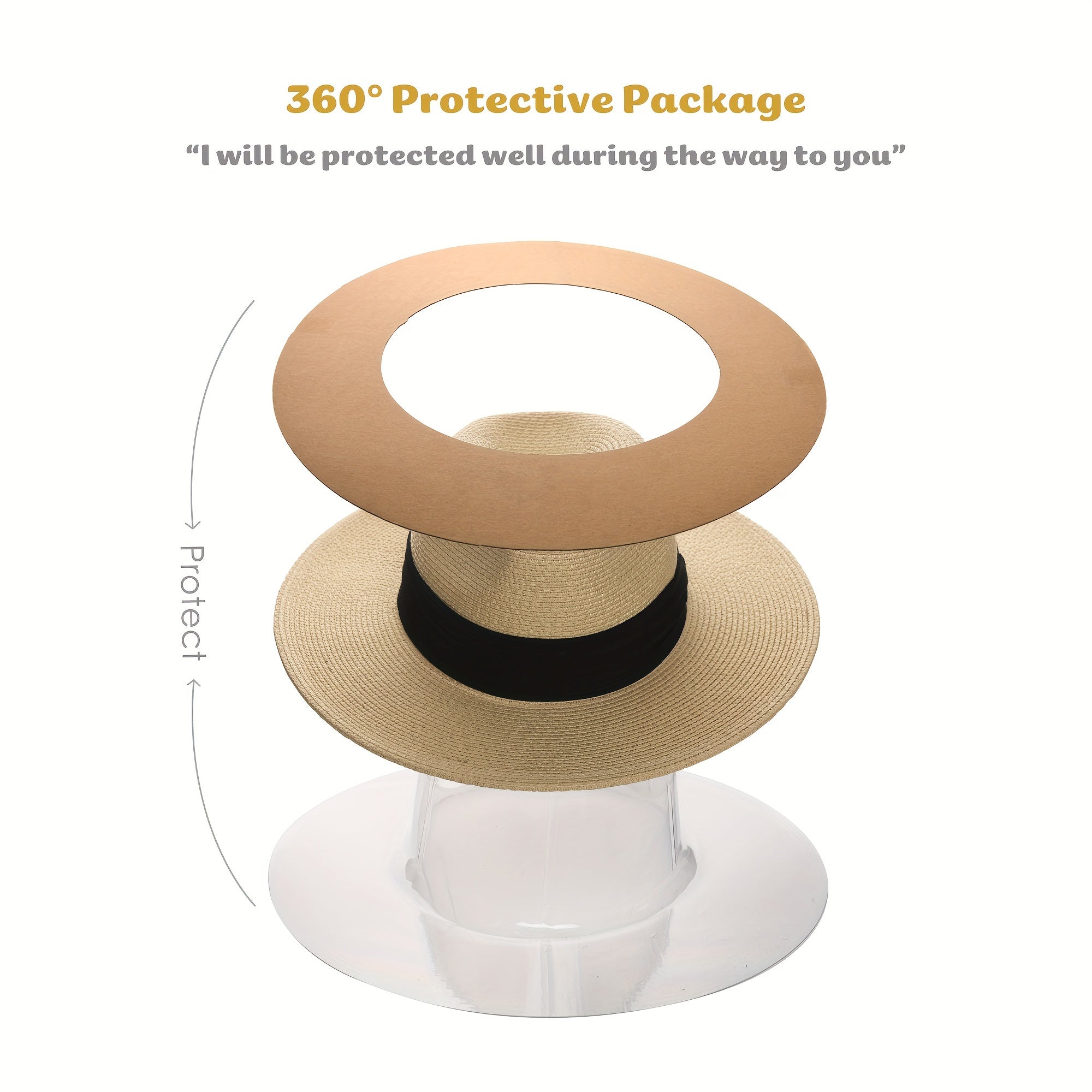 Trendy zonnehoed met brede rand voor dames en heren - SunShield Panama