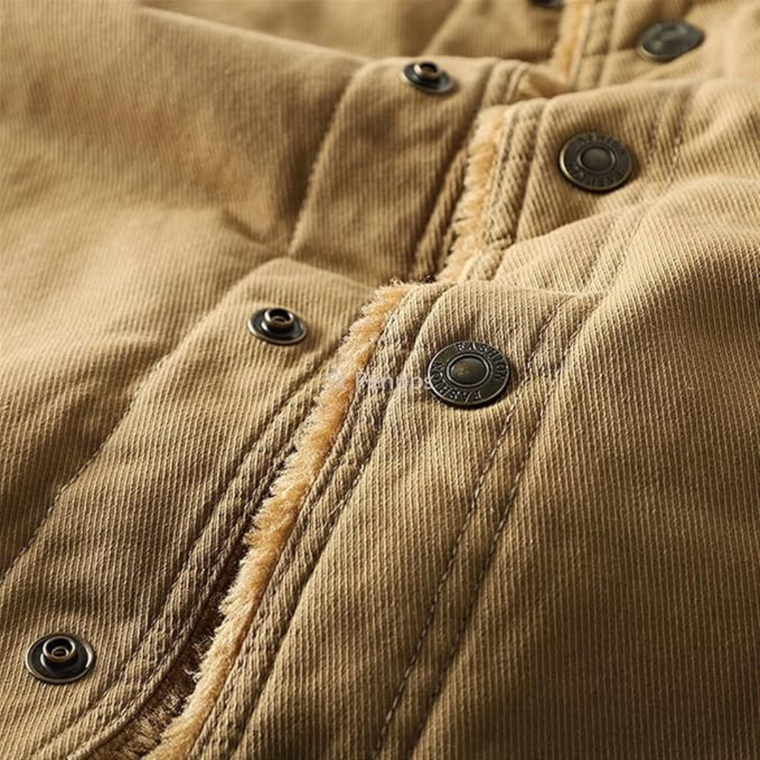 Heren Outdoor Winterjas – Gevoerd met Wol – Danny