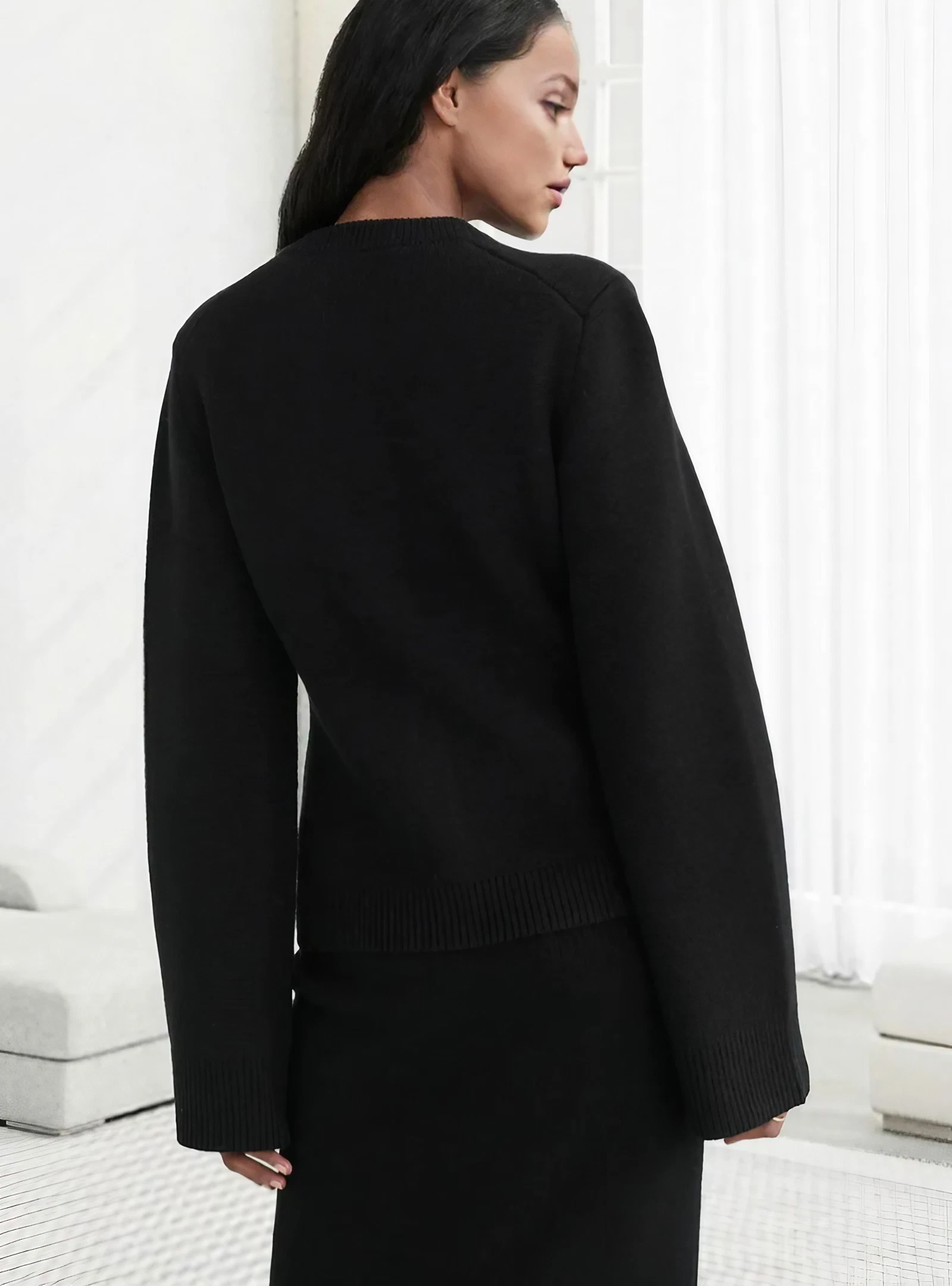 Casual Zacht Damesvest met Knopen - Noa