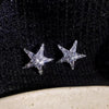 Zirkonia Ster Oorbellen/Ear Cuff - Lyric