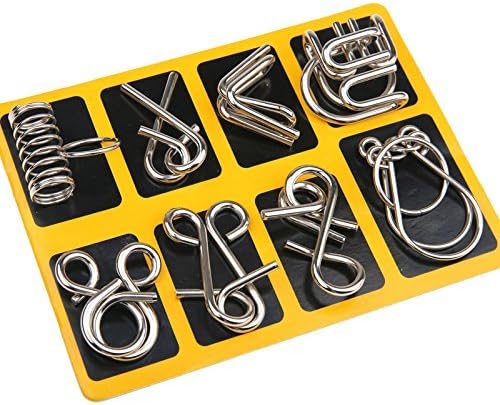 Metalen Puzzelringen Set - BrainTwist
