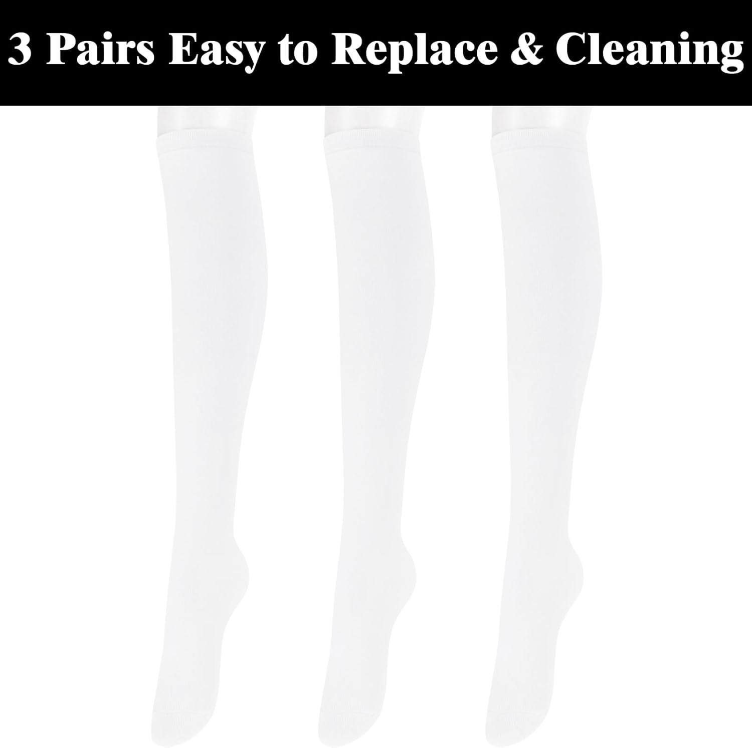 Knee High Sokken - Lila