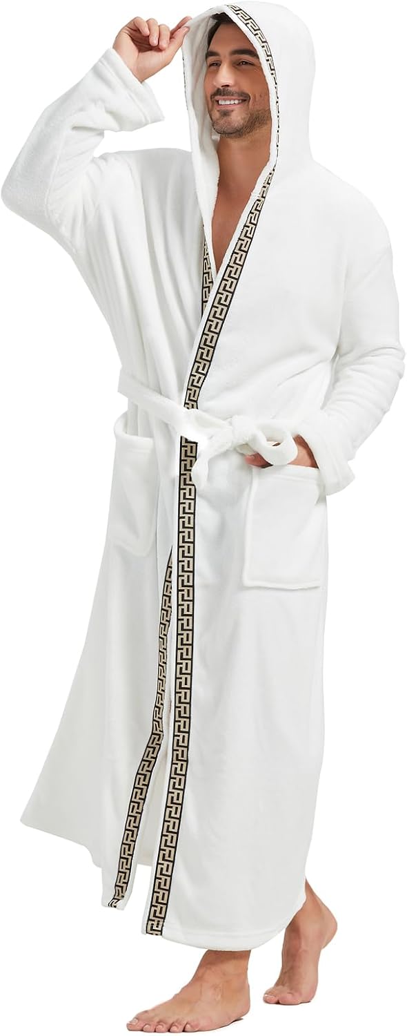 Comfortabele Flanellen Heren Badjas - James