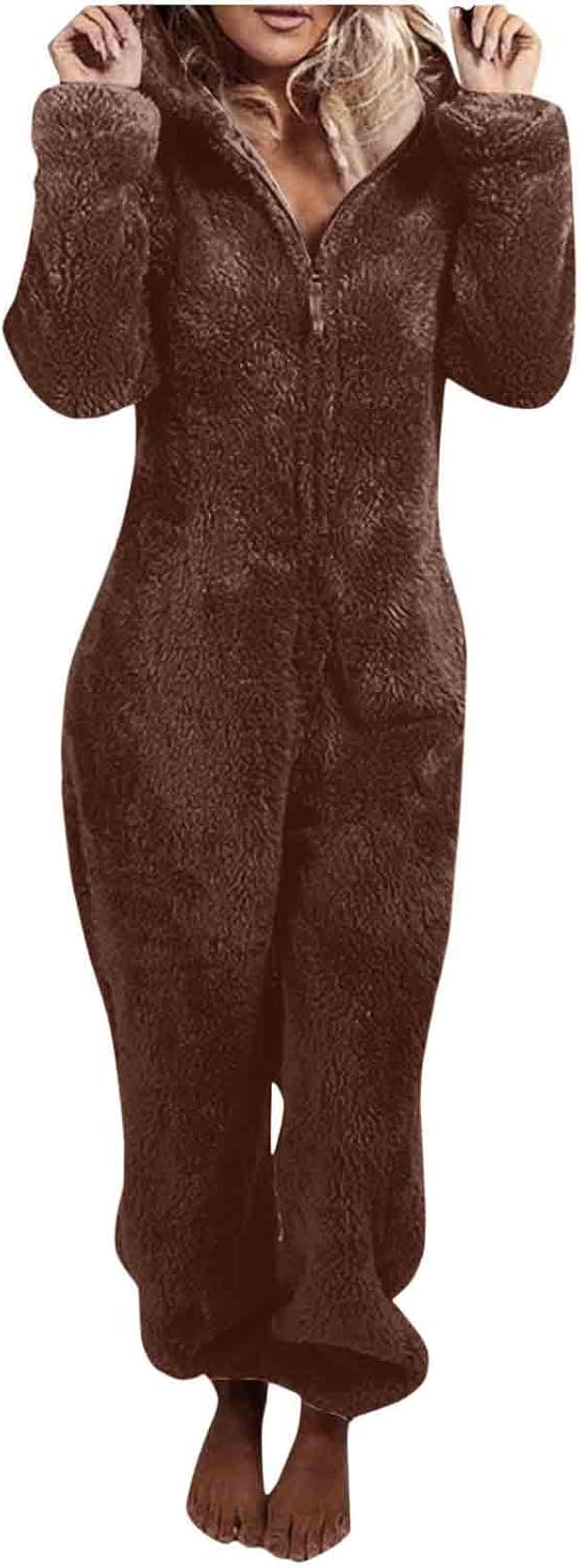 Sherpa Fuzzy Onesie met Capuchon - CozyCat