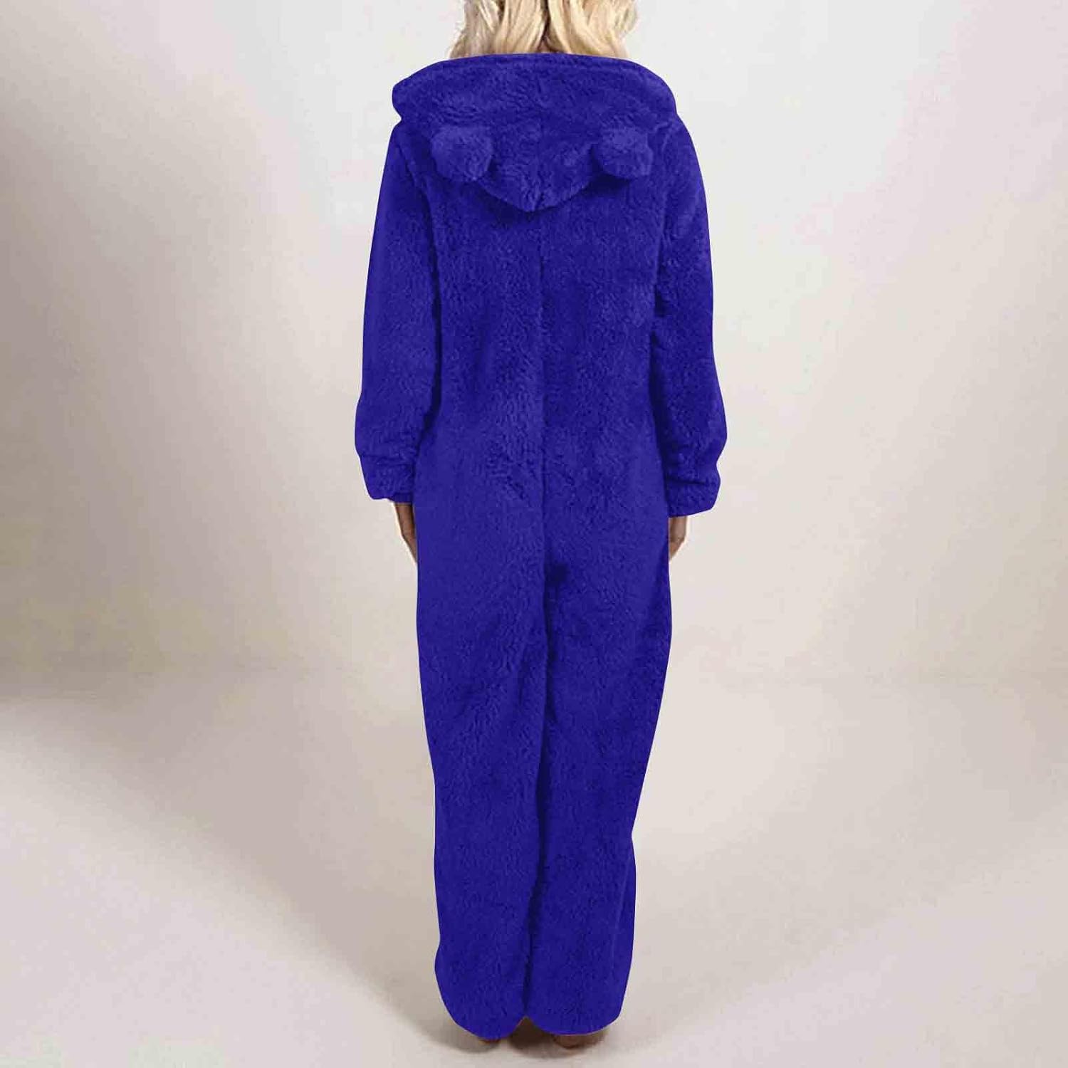 Sherpa Fuzzy Onesie met Capuchon - CozyCat