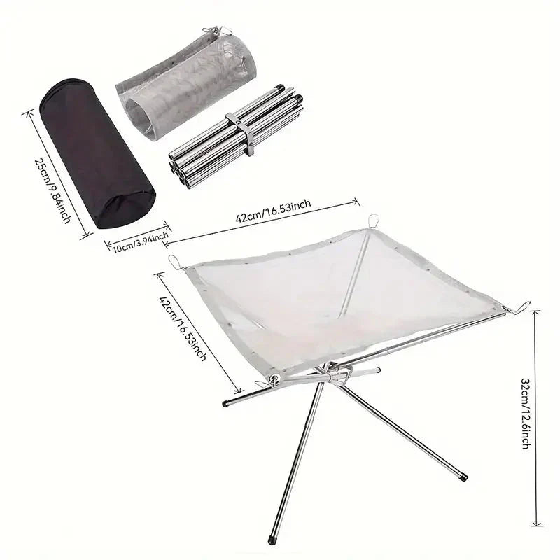 Opvouwbare Kampvuurstandaard - FireFlex