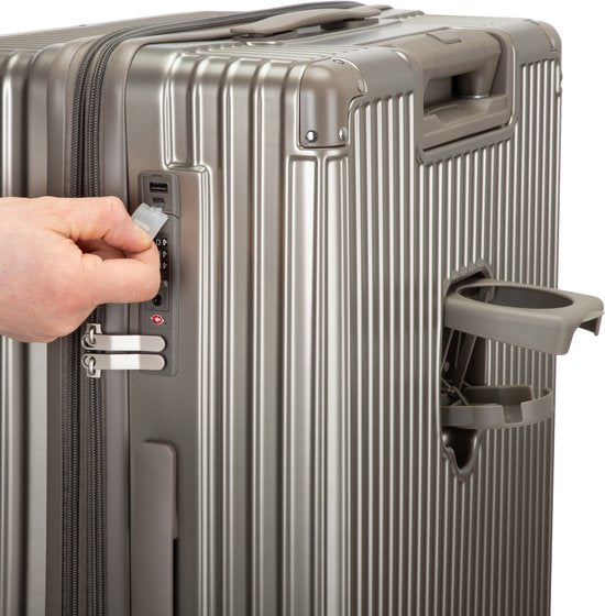 Hardshell Koffer met Extra's - Mykonos