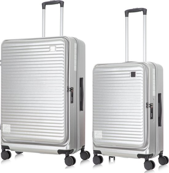 2-delige Harde Trolleyset met Laptopvak - Berlijn