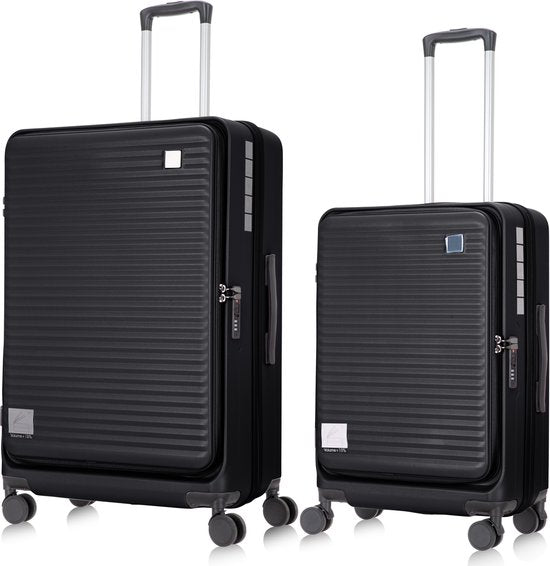 2-delige Harde Trolleyset met Laptopvak - Berlijn